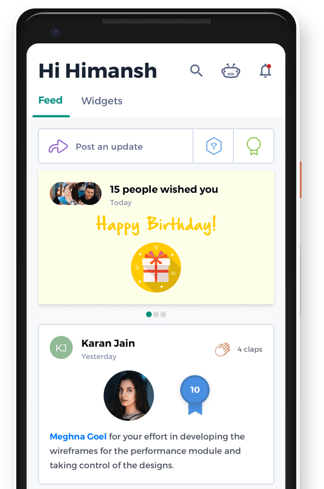 Hrone Mobile App