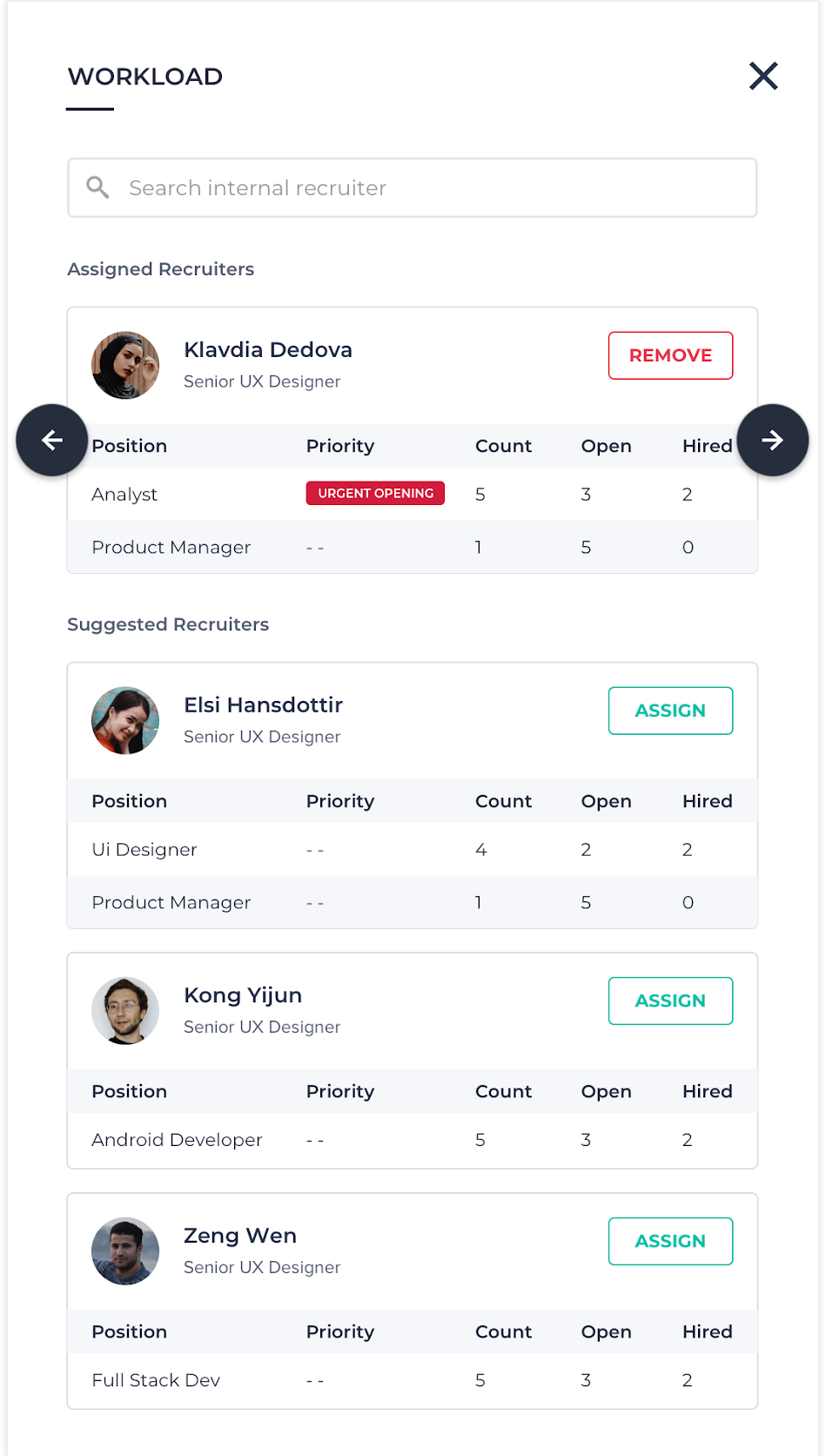 Cloud recruitment software