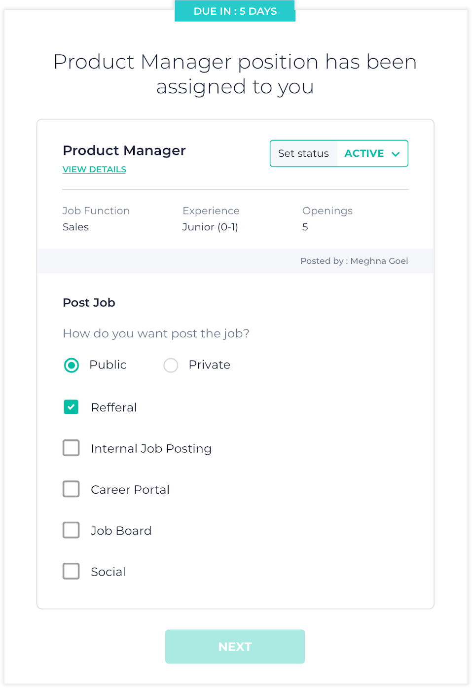 hr recruitment software
