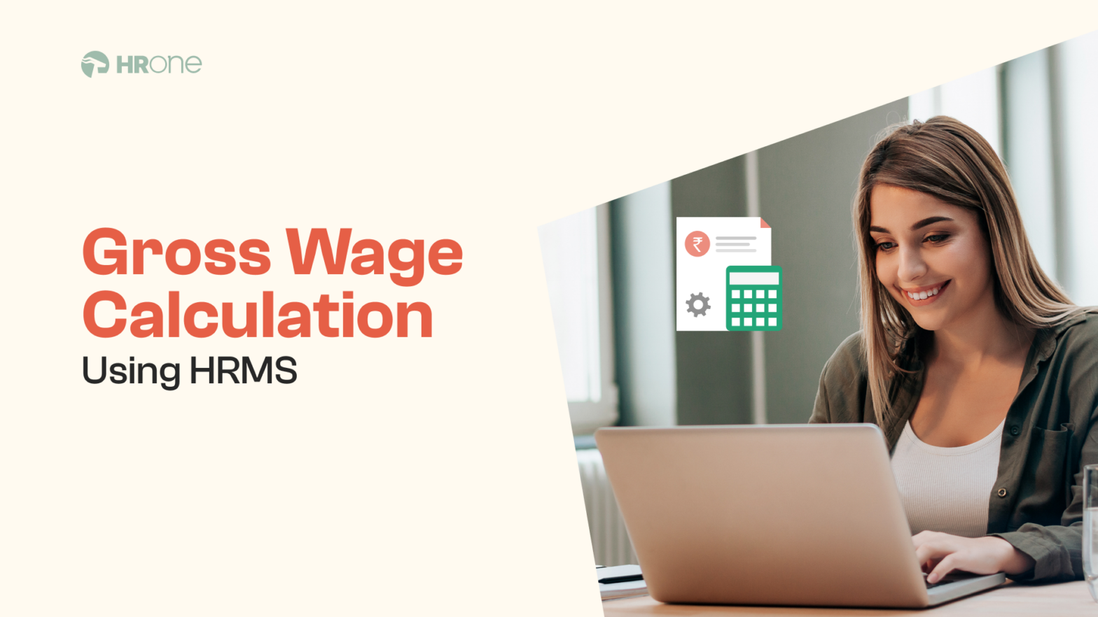 What are the Steps to Calculate Gross Wages Using HRMS Data?