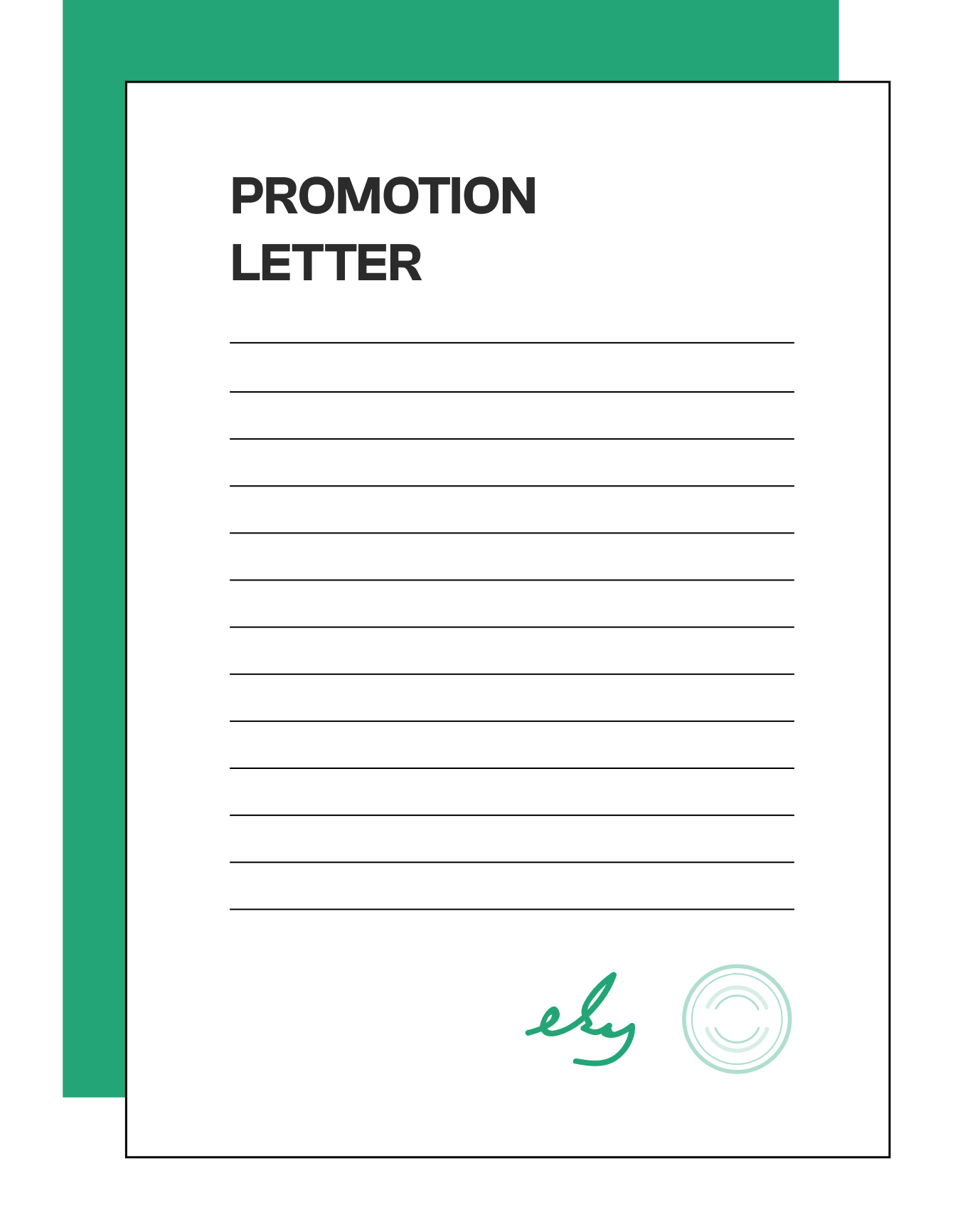 Promotion Letter