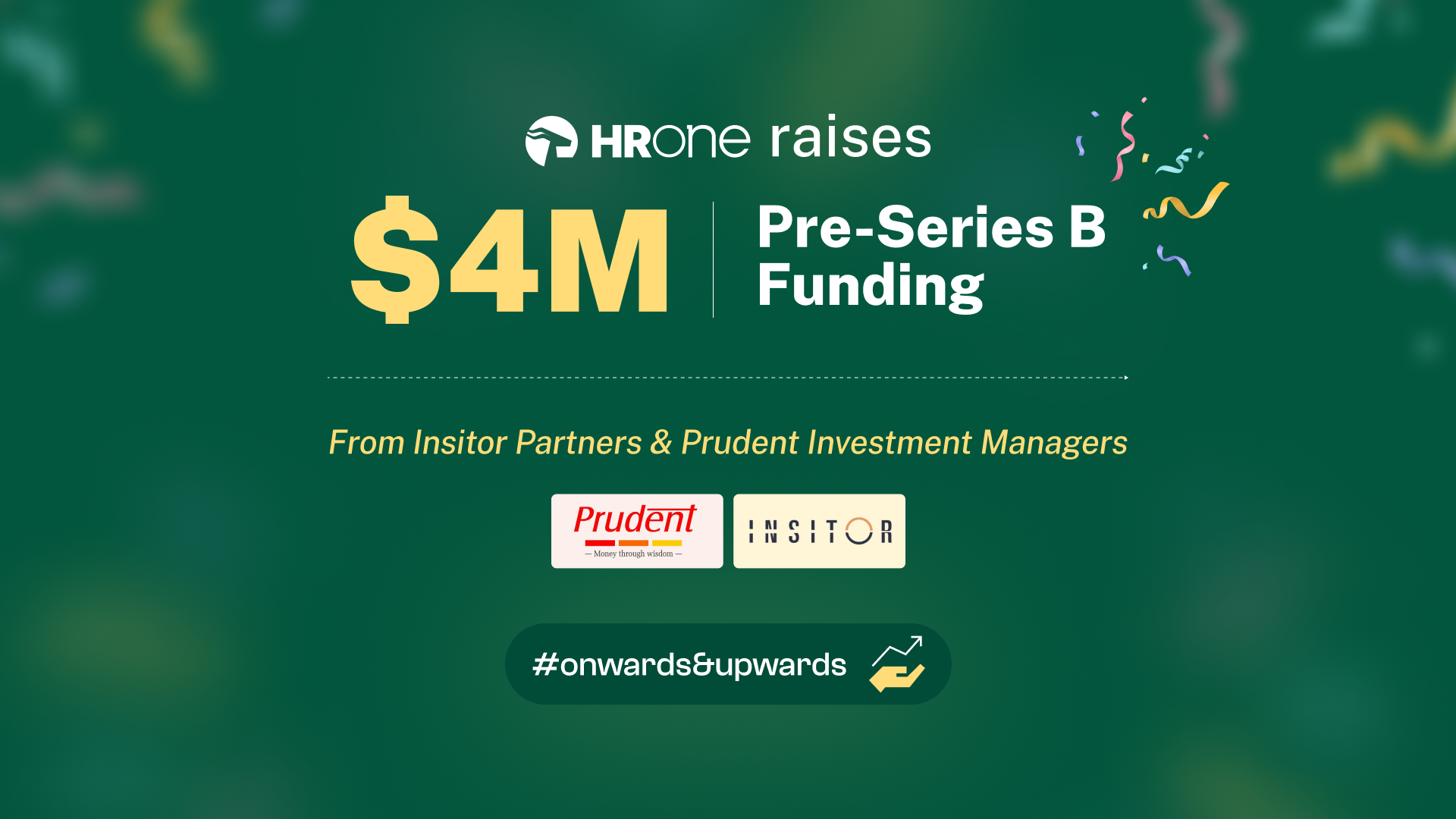 HROne Secures USD 4M in Pre-Series B Funding - Pioneers a New Era of HR Simplification & Efficiency with AI 