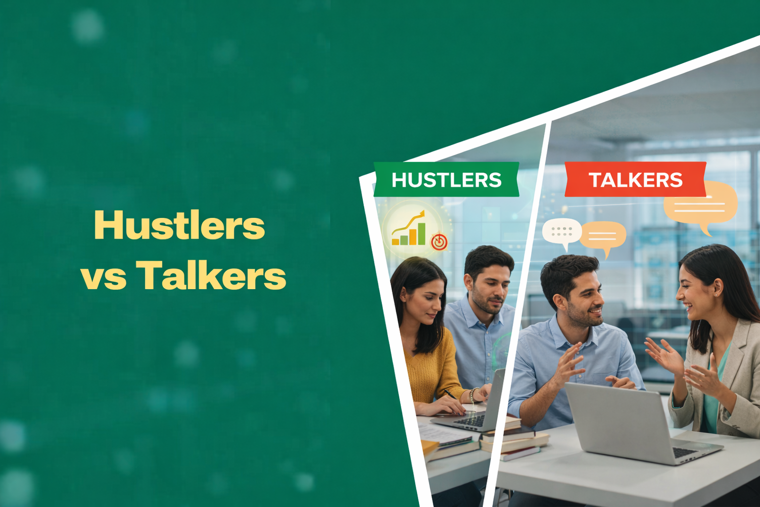 Why Hustlers Get Ignored and Talkers Get Promoted?