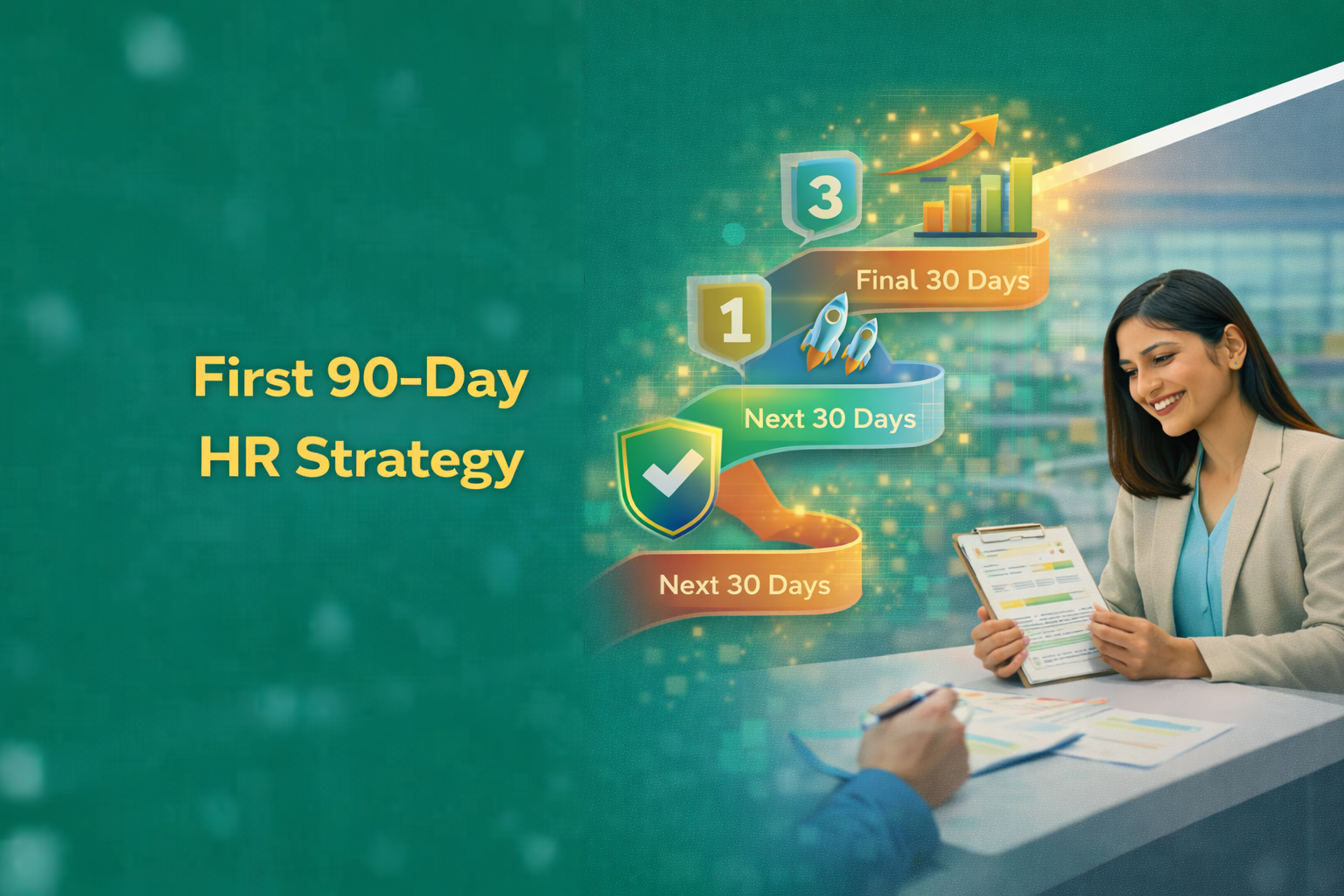 Building Your First 90-Day HR Strategy as a New CHRO