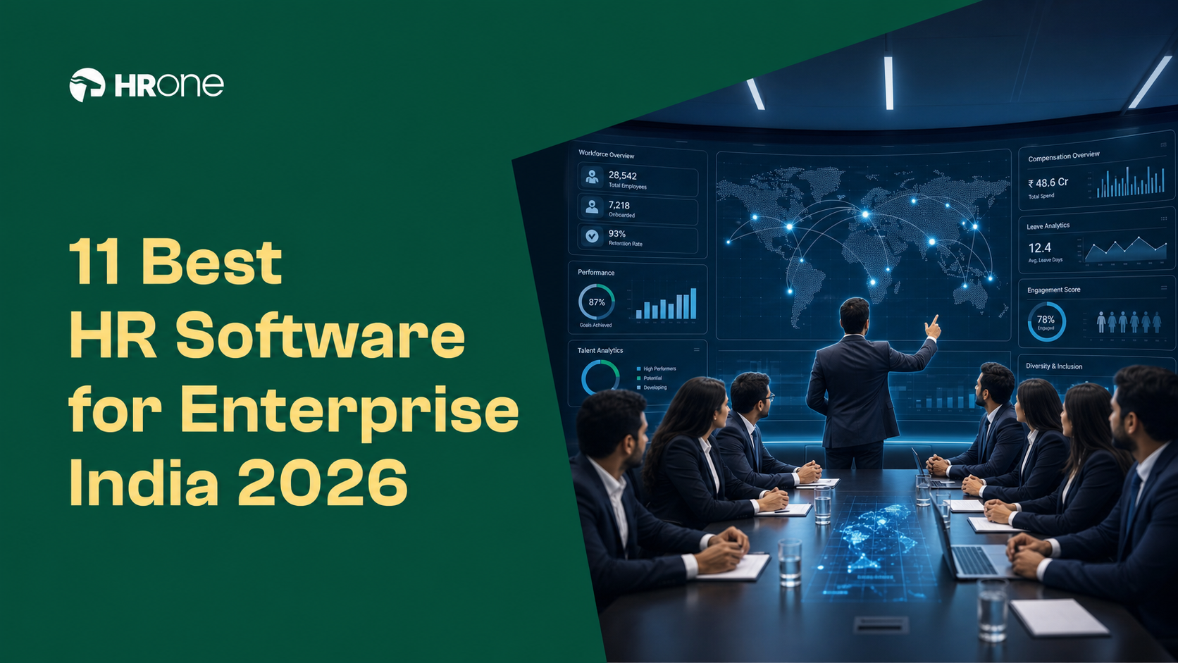 11 Best Hr Software For Enterprise Companies In India 2026 (1,000+ Employees)