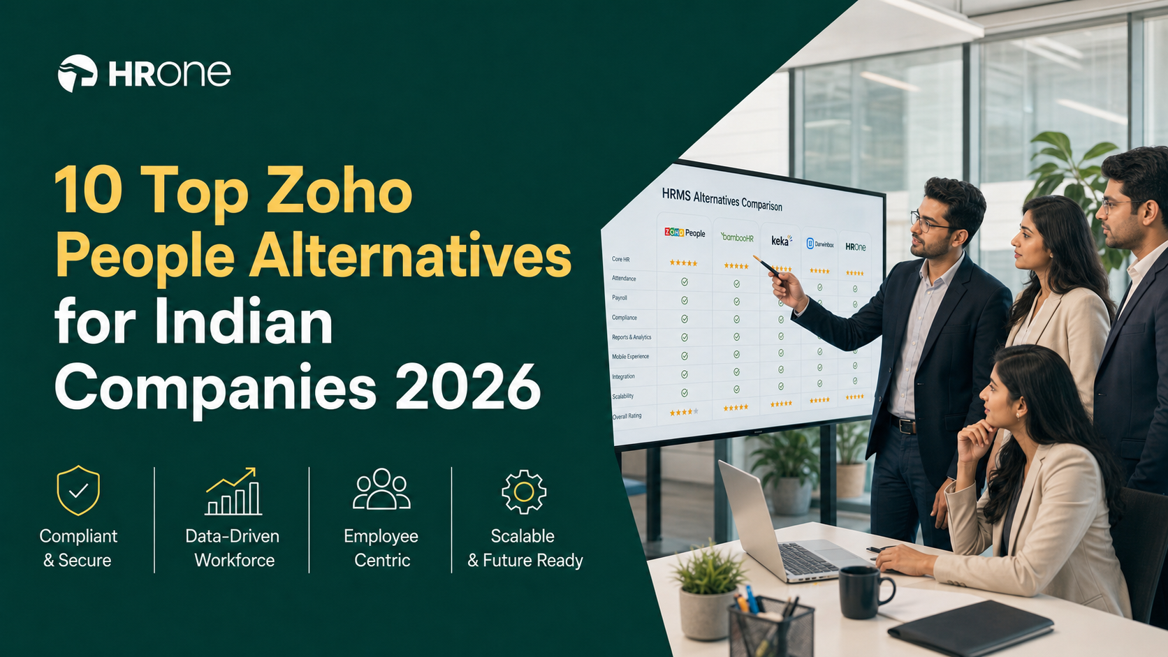 10 Top Zoho People Alternatives For Indian Companies 2026