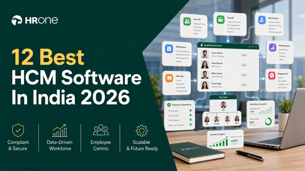 12 Best HCM Software in India 2026: Module Breadth, Statutory Coverage, and Scalability