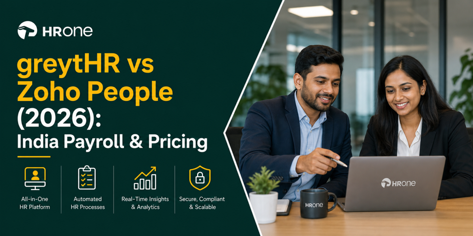 greytHR vs Zoho People (2026): India Payroll, Pricing & Scale Compared