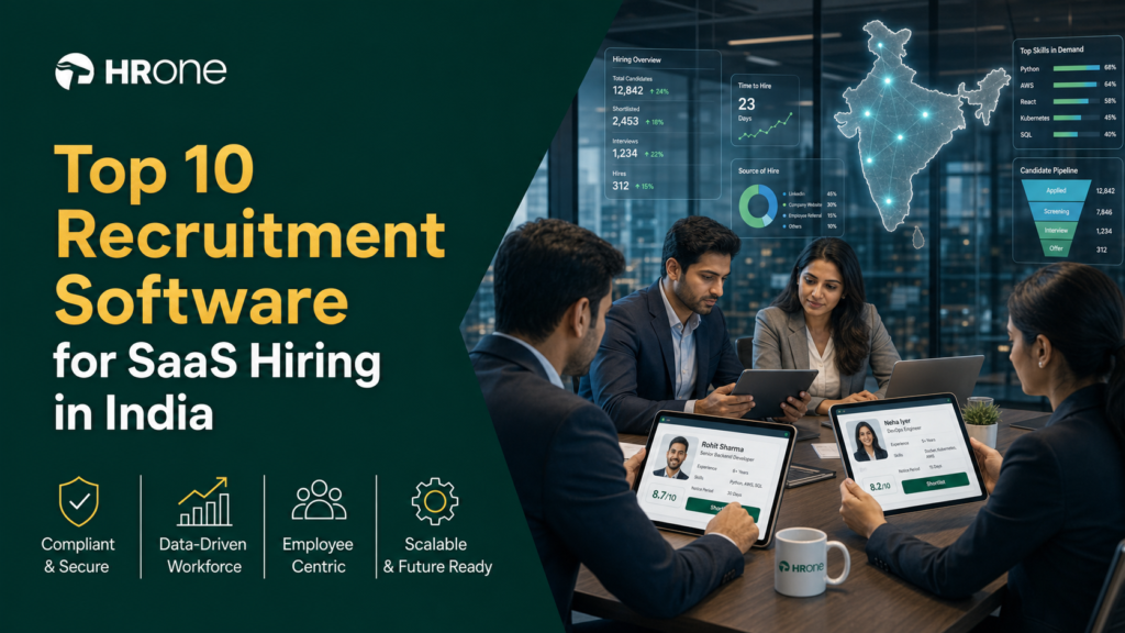 Top 10 Recruitment Software for SaaS Hiring in India