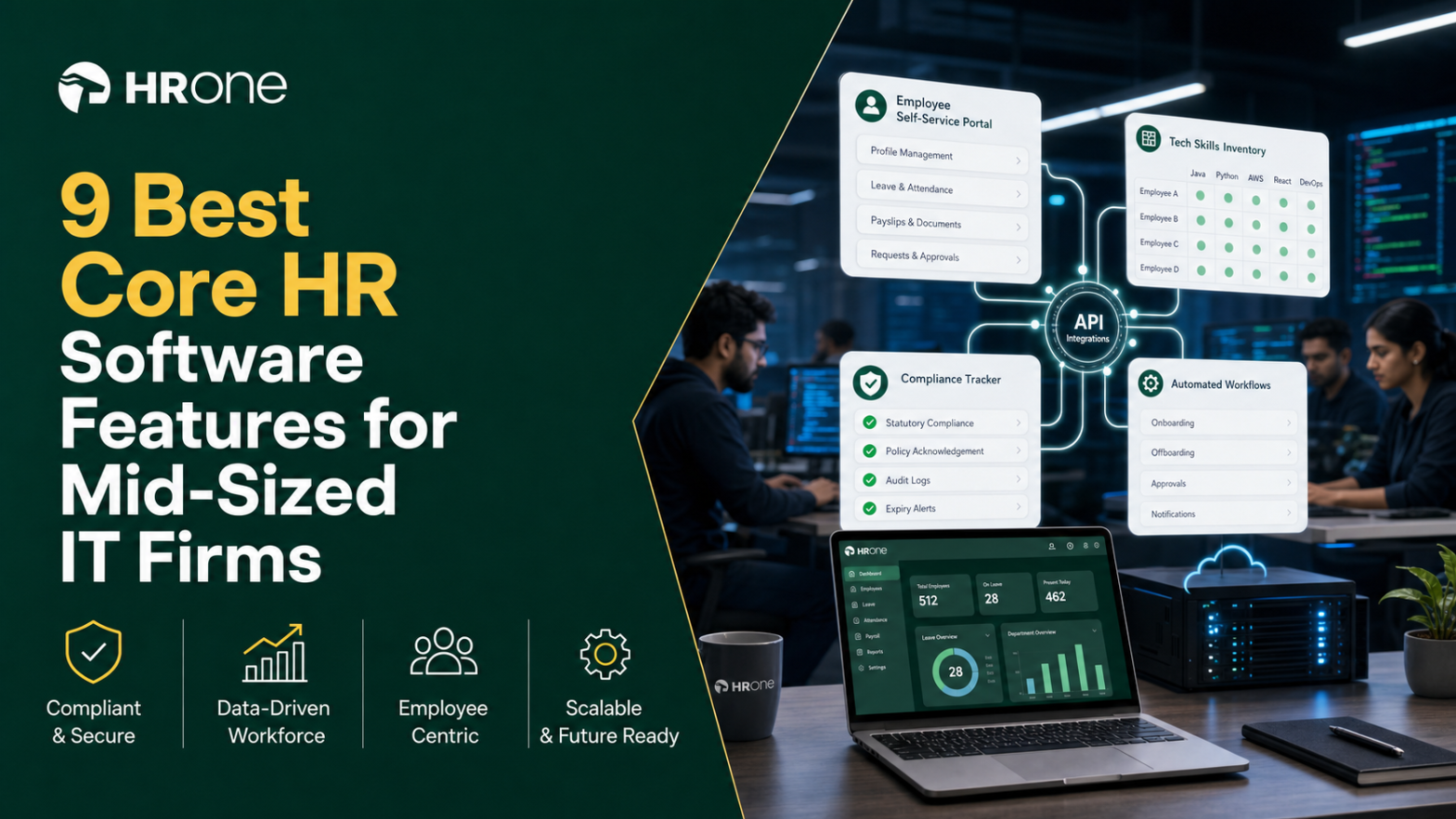 9 Best Core HR Software Features for Mid-Sized IT Firms