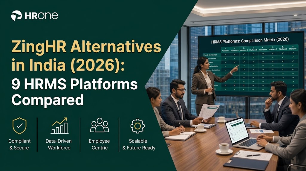 ZingHR Alternatives in India (2026): 9 HRMS cPlatforms Compared
