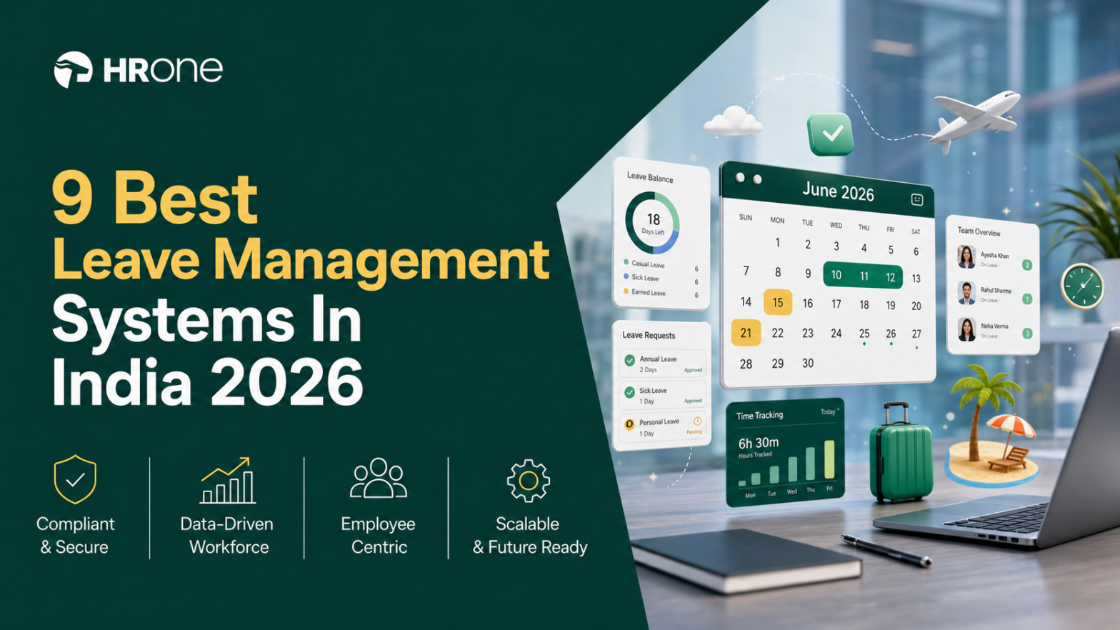 9 Best Leave Management Systems in India 2026: Policies, Accruals & the 7 Best Tools Compared