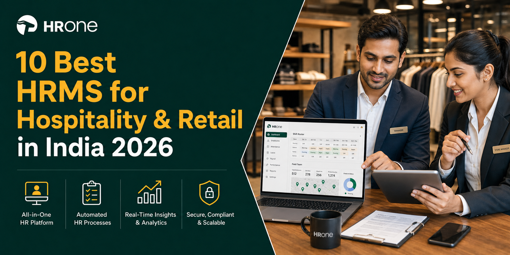 10 Best Hrms For Hospitality & Retail In India 2026: Shift, Roster &Amp; Field Teams Compared