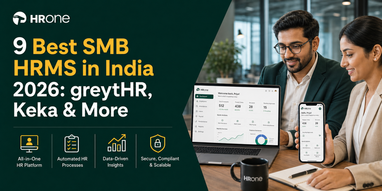 9 Best SMB HRMS in India 2026: greytHR, Keka, Zoho People & Zimyo Compared